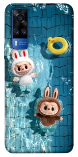 Чохол на Vivo Y51a Labubu in the pool фото 1 з 1