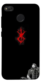 Чохол на Xiaomi Redmi 4X berserk black фото 1 з 1