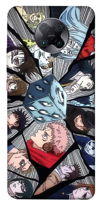 Чехол на Xiaomi Redmi K30 Pro / Poco F2 Pro jujutsu kaisen v4 фото 1 из 1