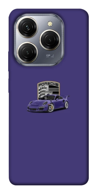 Чохол на TECNO Spark 20 Pro Porsche purple фото 1 з 1