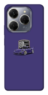 Чохол на TECNO Spark 20 Pro Porsche purple фото 1 з 1