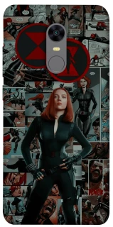 Чохол на Xiaomi Redmi 5 Plus / Redmi Note 5 (Single Camera) Black Widow фото 1 з 1