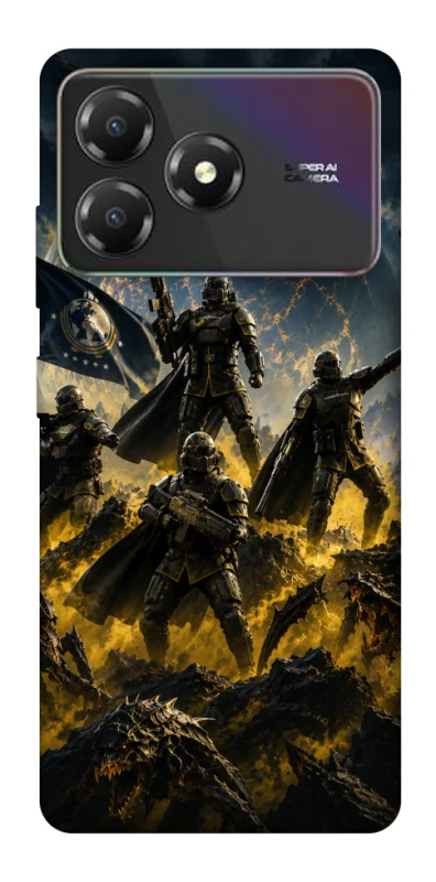 Чохол на ZTE Blade A36 HELLDIVERS фото 1 з 1