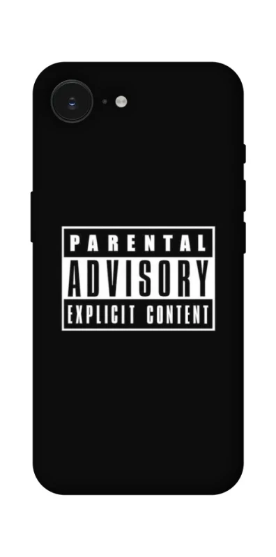 Чохол на Apple iPhone 17e (6.1") Parental Advisory Label фото 1 з 1