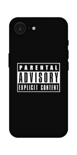 Чохол на Apple iPhone 17e (6.1") Parental Advisory Label фото 1 з 1