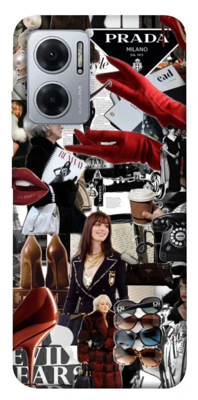 Чохол на Xiaomi Redmi Note 11E Fashion collage ver.13 фото 1 з 1