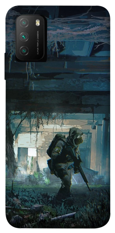 Чохол на Xiaomi Poco M3 Сталкер v7 фото 1 з 1