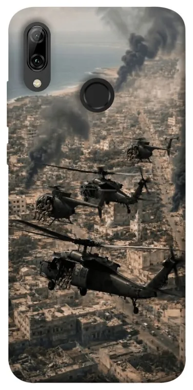 Чохол на Huawei P Smart (2019) Black hawk фото 1 з 1