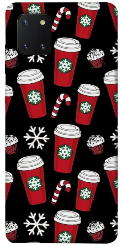 Чехол на Samsung Galaxy Note 10 Lite (A81) Новогодний v40 фото 1 из 1