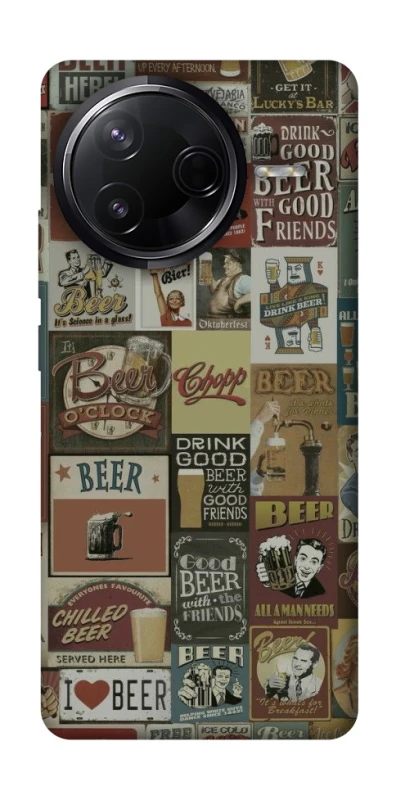 Чохол на Infinix Note 50 Pro Retro collage ver.1 фото 1 з 1