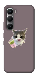 Чехол на Infinix Hot 60 Pro cat matcha фото 1 из 1