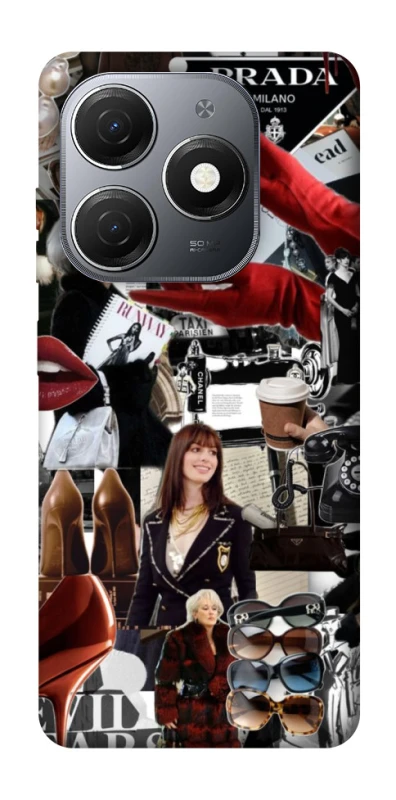 Чехол на TECNO Spark 20 Fashion collage ver.13 фото 1 из 1