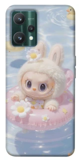 Чехол на Realme 9 Pro Labubu swimming фото 1 из 1