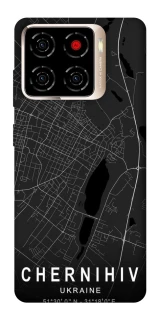 Чохол на ZTE Blade A56 Chernihiv map фото 1 з 1