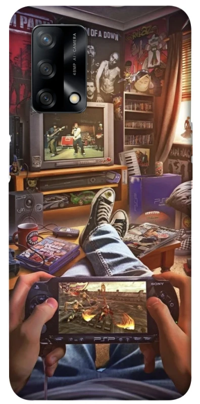 Чохол на Oppo A74 4G Retro style v4 фото 1 з 1