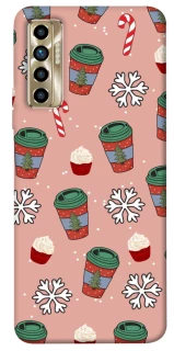 Чохол на TECNO Camon 17P Новорічний v38 фото 1 з 1