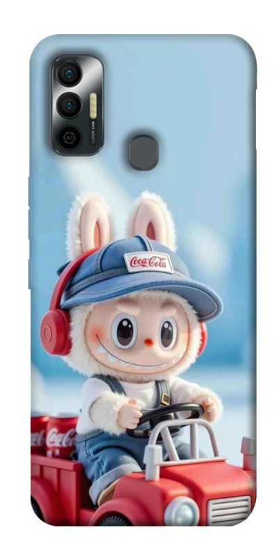 Чехол на TECNO Spark 7 Labubu in the car фото 1 из 1