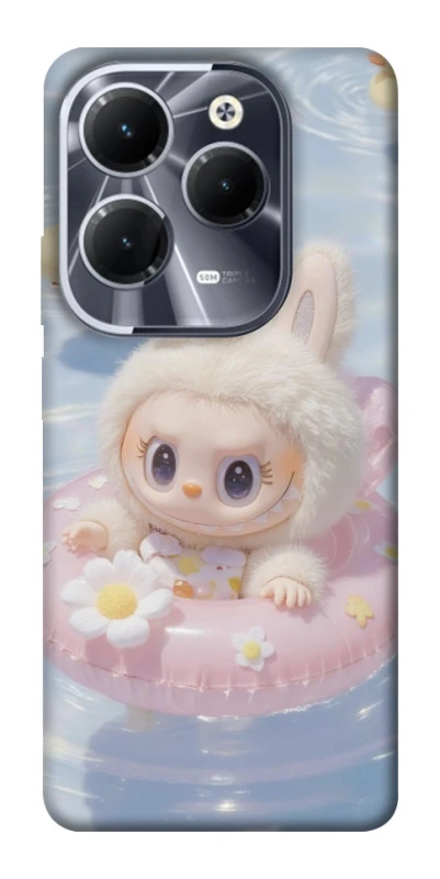 Чохол на Infinix Hot 40 Labubu swimming фото 1 з 1