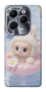Чохол на Infinix Hot 40 Labubu swimming фото 1 з 1