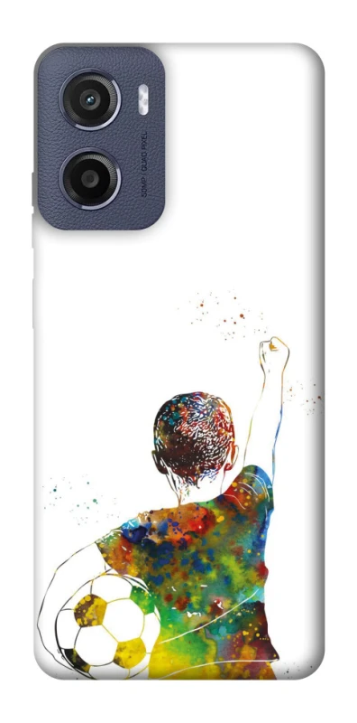 Чехол на Motorola Moto E15 Football Kids фото 1 из 1