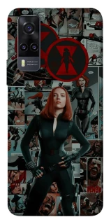 Чохол на Vivo Y31 Black Widow фото 1 з 1