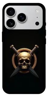Чехол на Apple iPhone 18 Pro Max Golden Skull фото 1 из 1