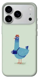Чохол на Apple iPhone 18 Pro Max Голуб-детектив фото 1 з 2