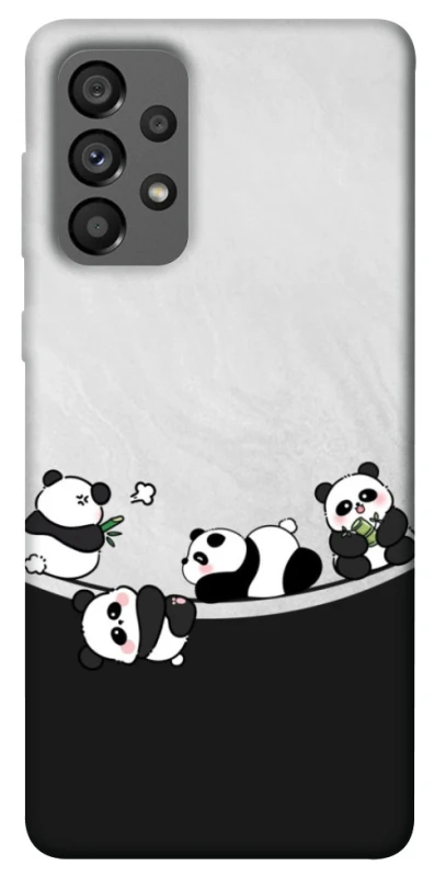 Чохол на Samsung Galaxy A73 5G Four pandas фото 1 з 1
