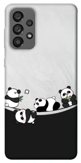 Чехол на Samsung Galaxy A73 5G Four pandas фото 1 из 1