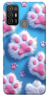 Чехол на ZTE Blade A52 Cat paw фото 1 из 1