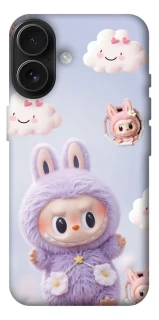 Чехол на Apple iPhone 17 (6.3") Labubu & clouds фото 1 из 1