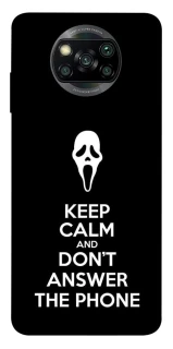 Чехол на Xiaomi Poco X3 NFC / Poco X3 Pro Dont Answer The Phone фото 1 из 1