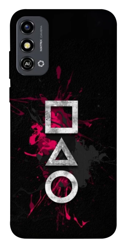 Чехол на ZTE Blade A53 Square Sentence фото 1 из 1