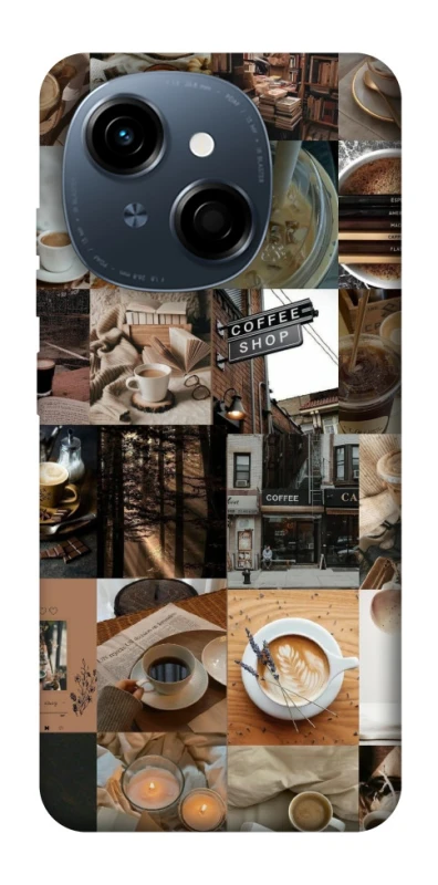 Чохол на TECNO Spark Go 1 Coffee collage ver.3 фото 1 з 1