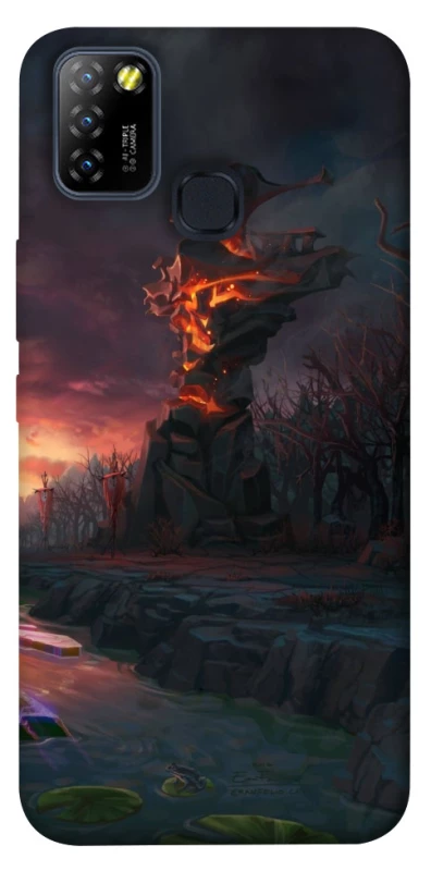 Чохол на Infinix Hot 10 Lite Dota road фото 1 з 1