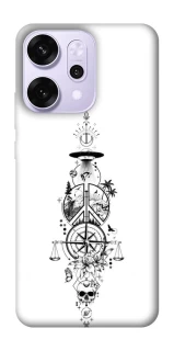 Чехол на Oppo Reno 14 Pro Tattoo ver.7 фото 1 из 1