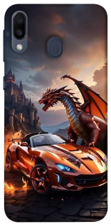 Чохол на Samsung Galaxy M20 Сar and dragon фото 1 з 1