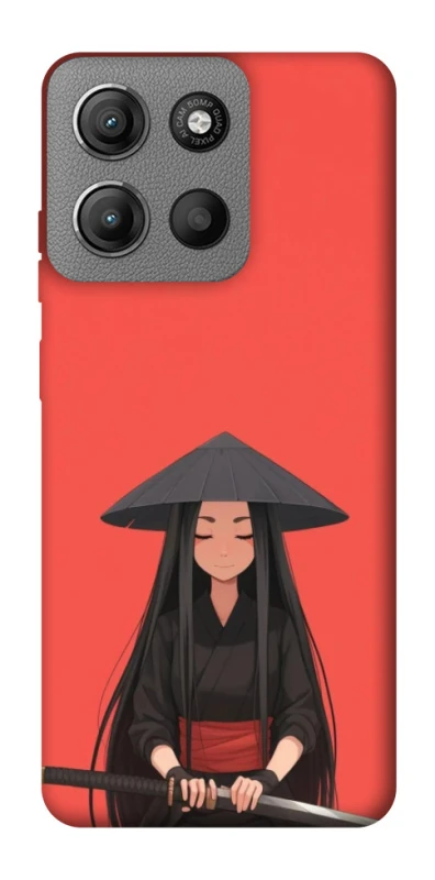 Чохол на Motorola Moto G15 4G Red samurai фото 1 з 1