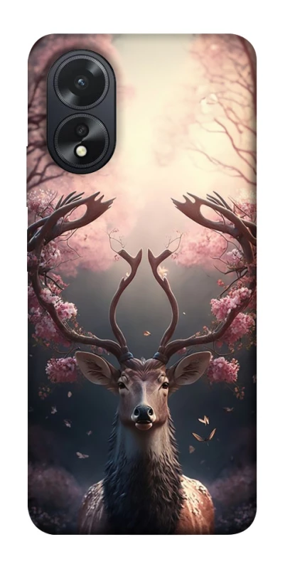 Чехол на Oppo A38 Скандинавский олень v3 фото 1 из 1