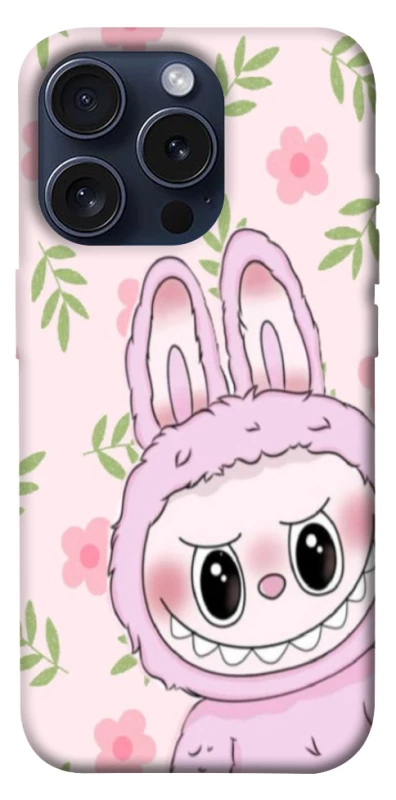 Чехол на Apple iPhone 15 Pro (6.1") Blossom Pink Labubu фото 1 из 1