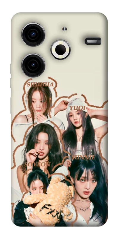 Чехол на TECNO Pova 6 Neo (LI6) (G)I-DLE фото 1 из 1