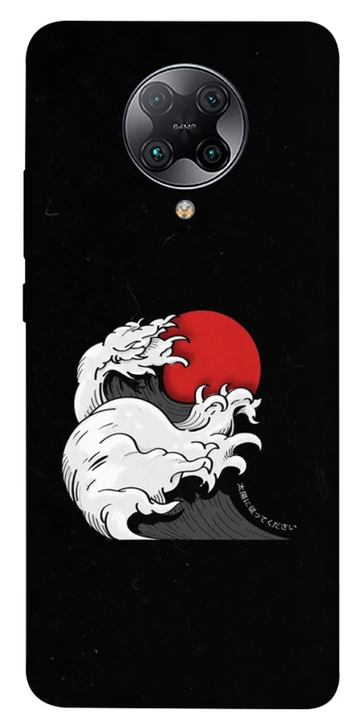 Чехол на Xiaomi Redmi K30 Pro / Poco F2 Pro Волны Японии v2 фото 1 из 1