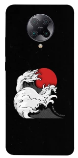 Чехол на Xiaomi Redmi K30 Pro / Poco F2 Pro Волны Японии v2 фото 1 из 1
