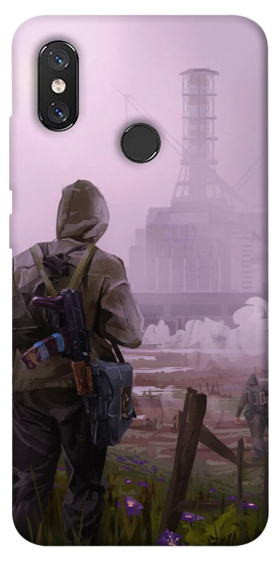 Чехол на Xiaomi Mi 8 Сталкер v11 фото 1 из 1