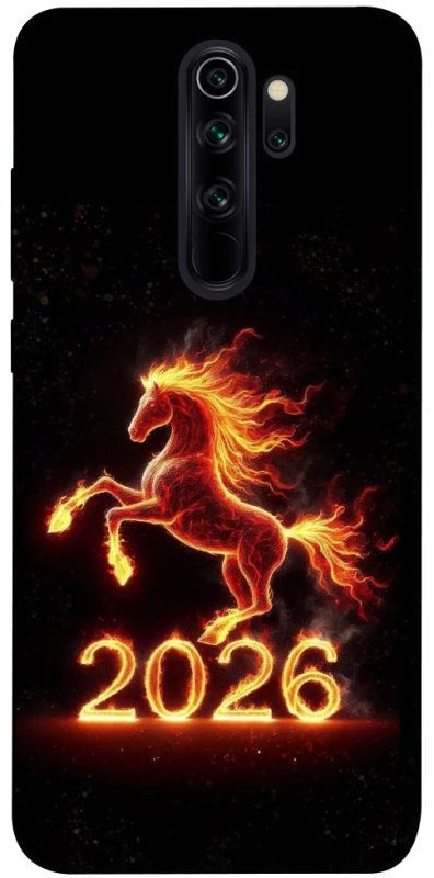 Чехол на Xiaomi Redmi Note 8 Pro Red Fire Horse ver.1 фото 1 из 1