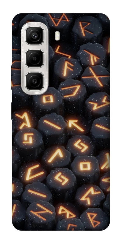 Чехол на Infinix Hot 50 4G Огненые руны фото 1 из 1