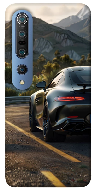 Чехол на Xiaomi Mi 10 / Mi 10 Pro Car in the mountains фото 1 из 1