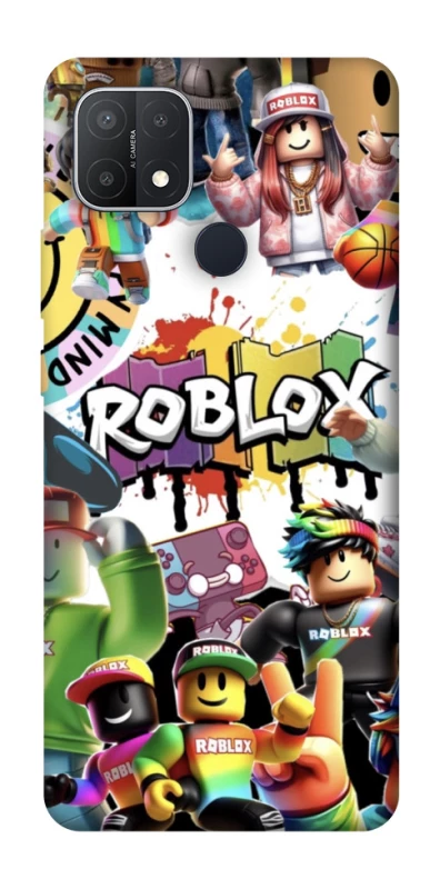Чохол на Oppo A15s / A15 Roblox Characters Collage фото 1 з 1