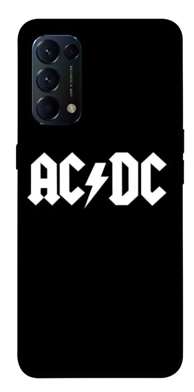 Чохол на Oppo Reno 5 4G AC/DC logo фото 1 з 1