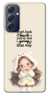Чехол на Samsung Galaxy M54 5G Don't look back фото 1 из 1